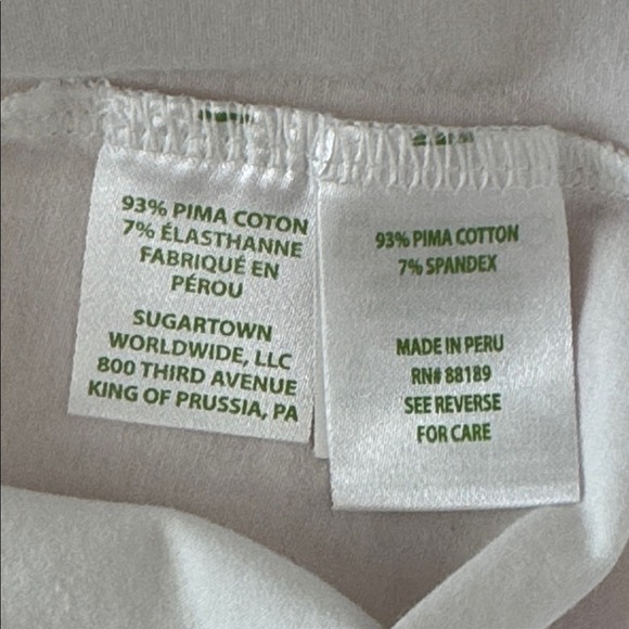 Lilly Pulitzer White Meredith Tee - Picture 6 of 7